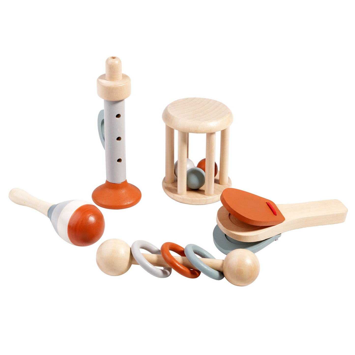 Jouets Montessori Instruments de Musique en bois pour Bébé 5 Pièces - LylyShop