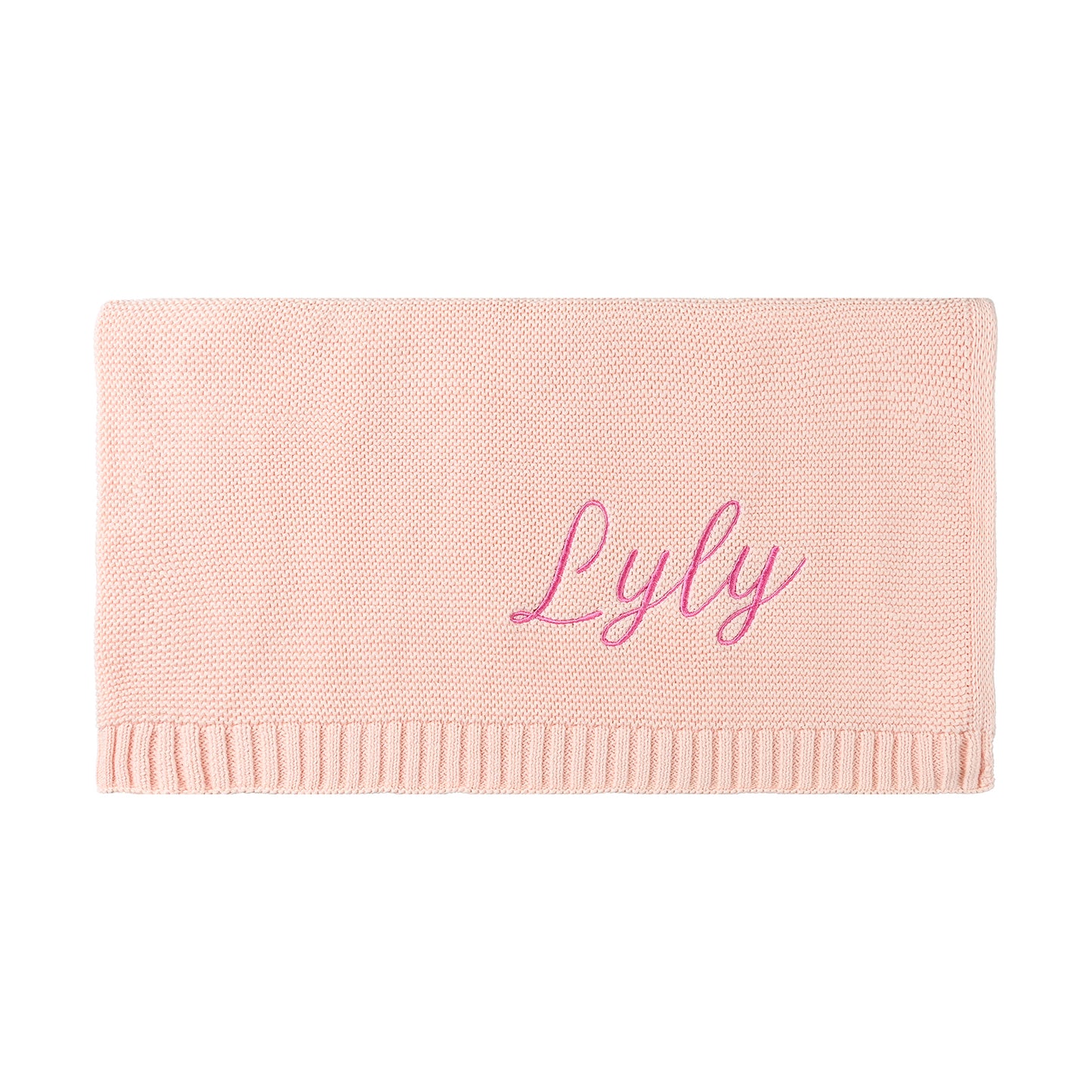 Coffret Duo Douillet Personnalisé – Lapin en Peluche & couverture brodés au prénom de bébé
