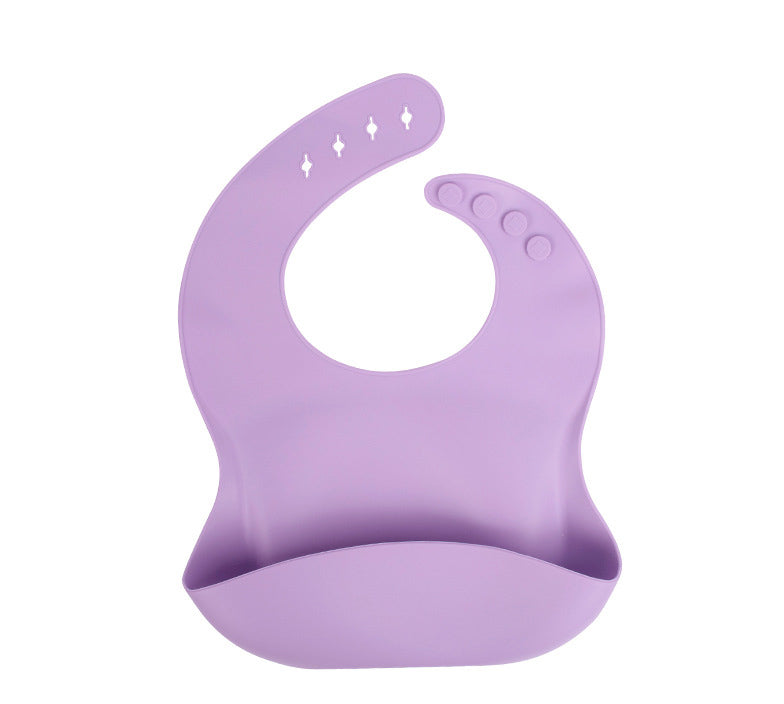 Sac à riz en silicone pour bébé – Bavoir salive imperméable et résistant aux huiles - LylyShop