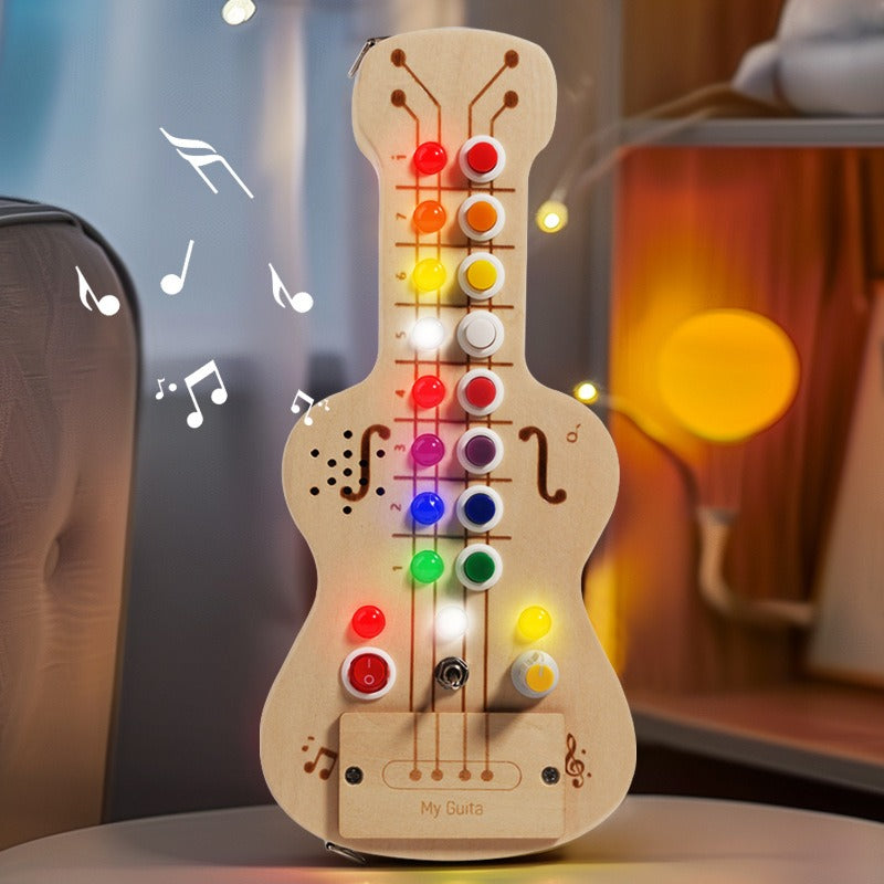 Tableau d’activités Montessori en bois électronique à Interrupteur Lumineux - LylyShop