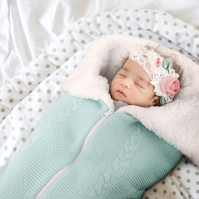 Sac de Couchage Multifonction pour Bébé - Sac de Poussette, Couverture, Molleton Plus Épais et Chaud - LylyShop