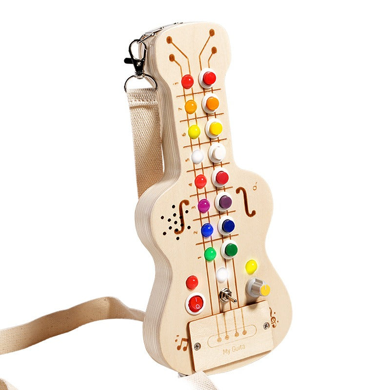 Tableau d’activités Montessori en bois électronique à Interrupteur Lumineux - LylyShop