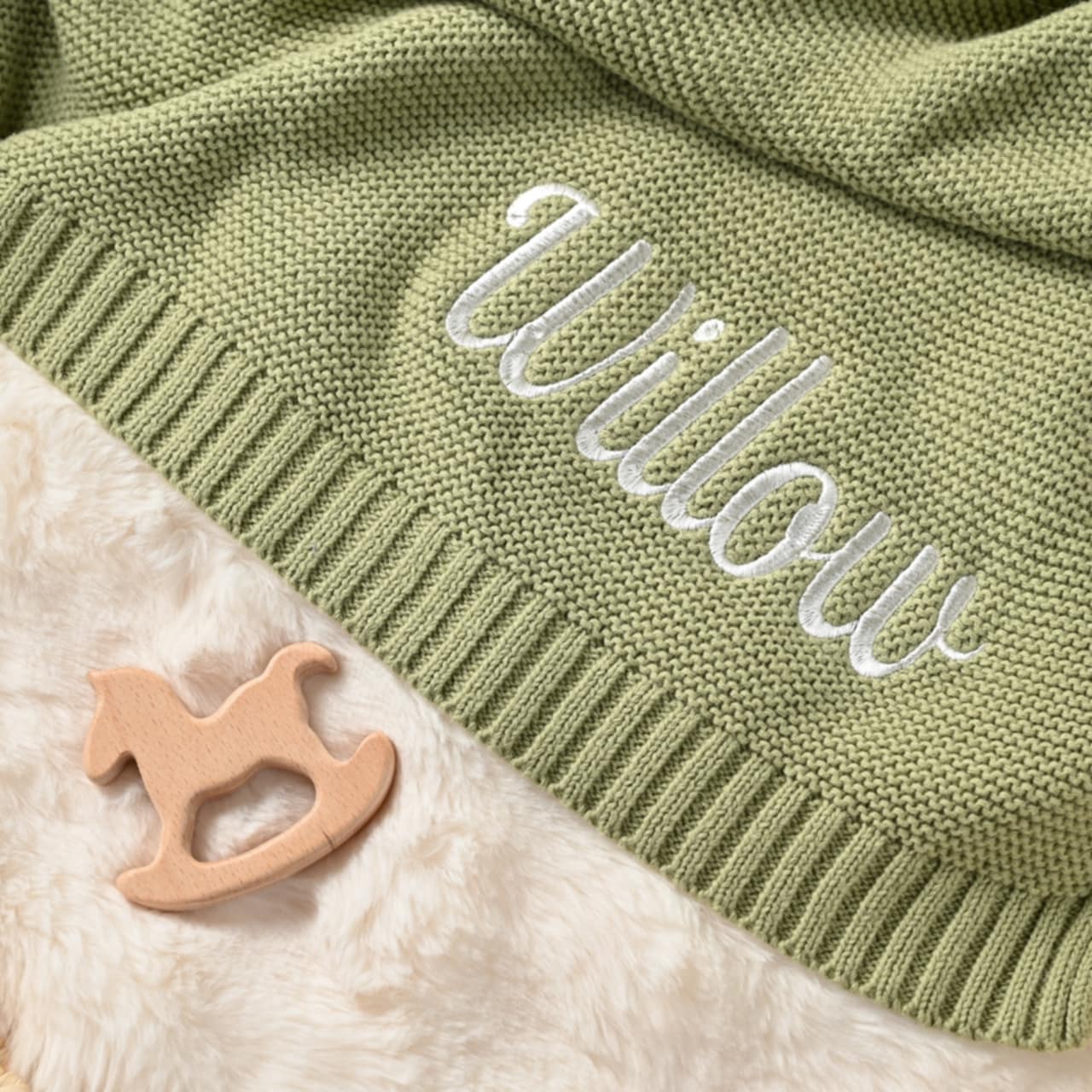 🐰✨ Ensemble personnalisé Lapin et couverture - personnalisable