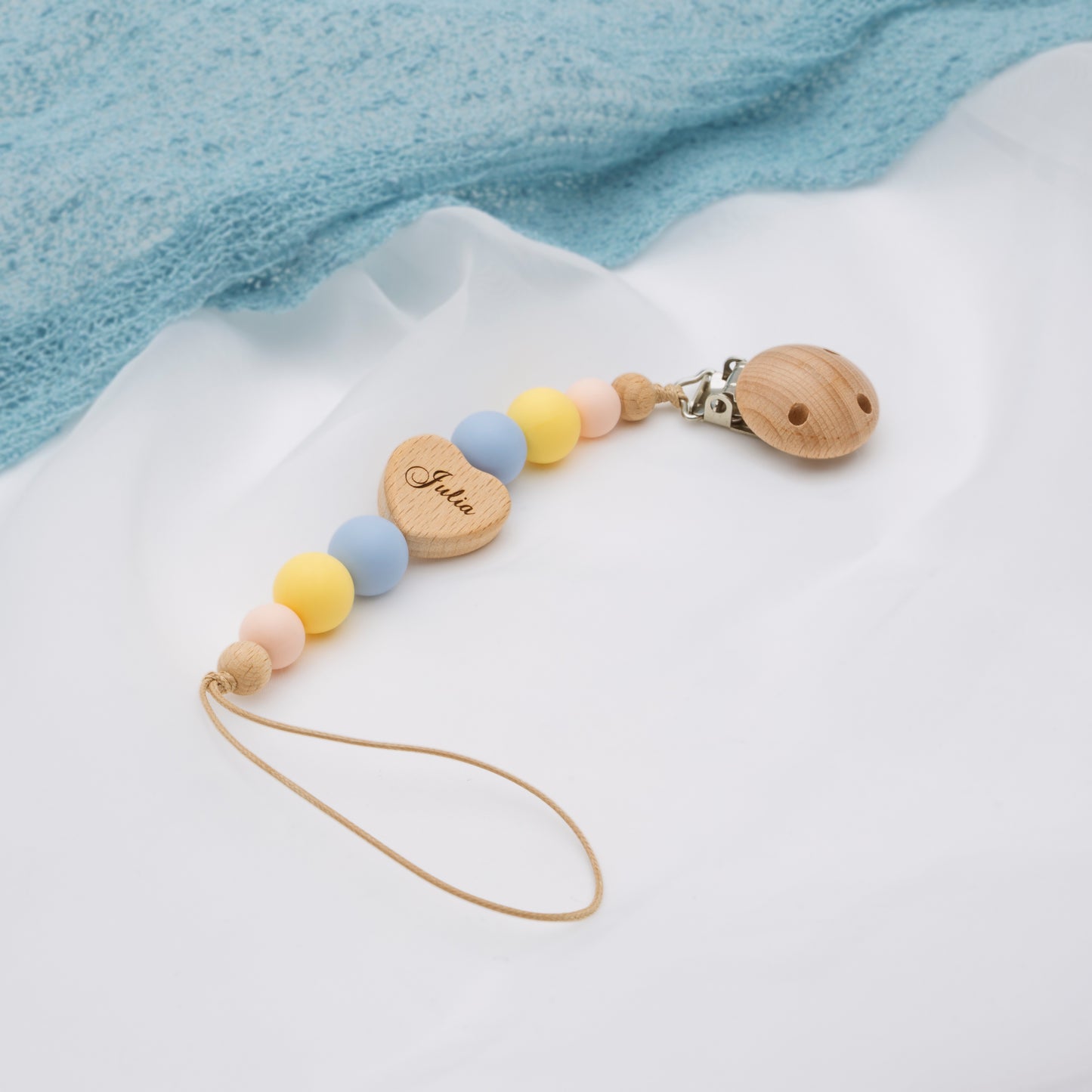 Attache-tétine Bébé Personnalisée