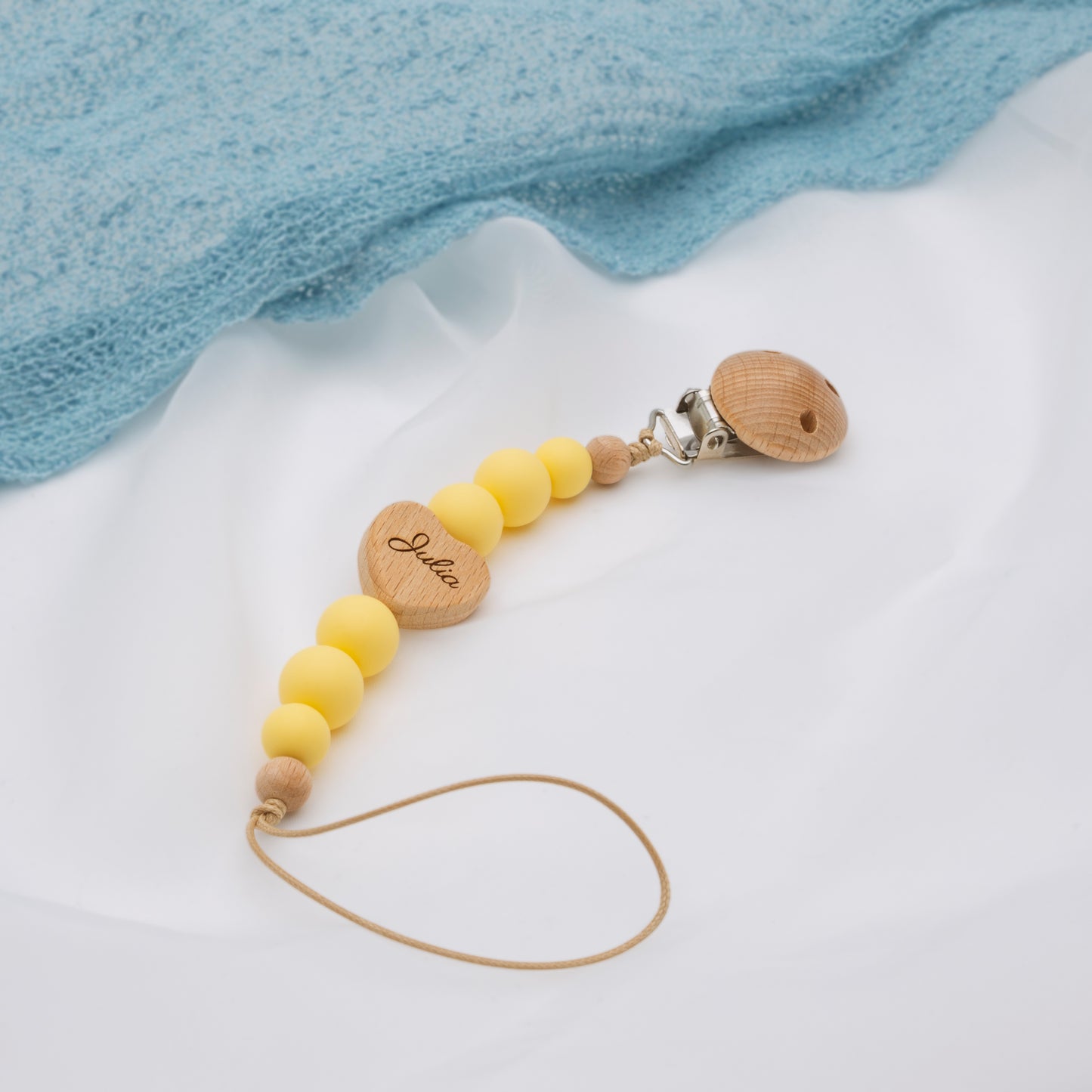 Attache-tétine Bébé Personnalisée