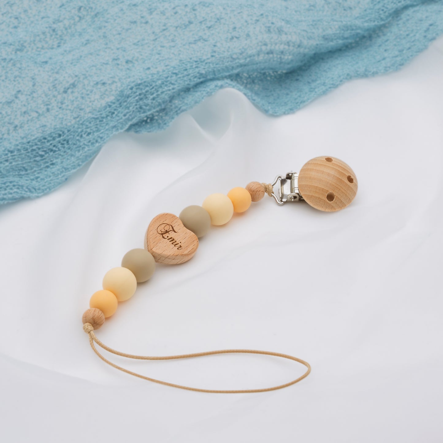 Attache-tétine Bébé Personnalisée