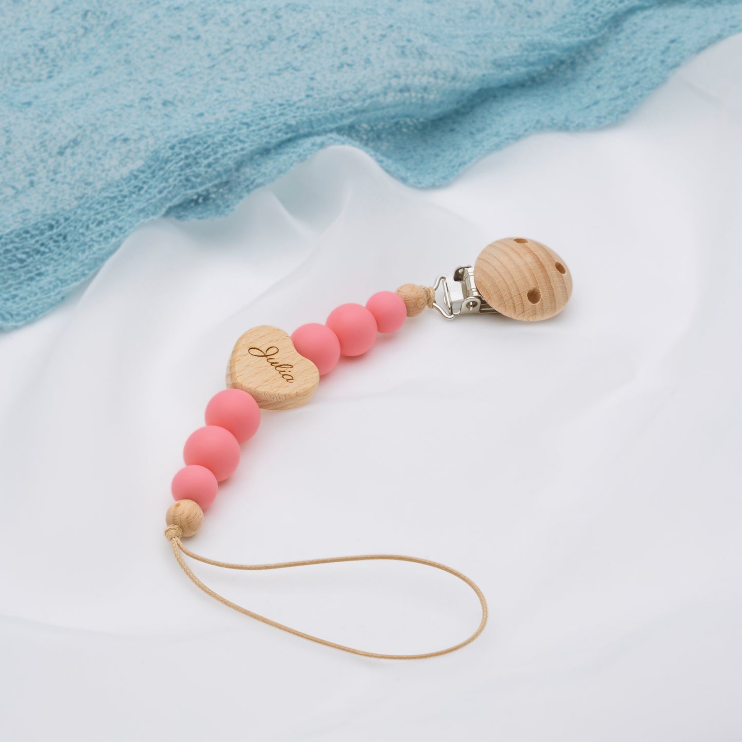 Attache-tétine Bébé Personnalisée