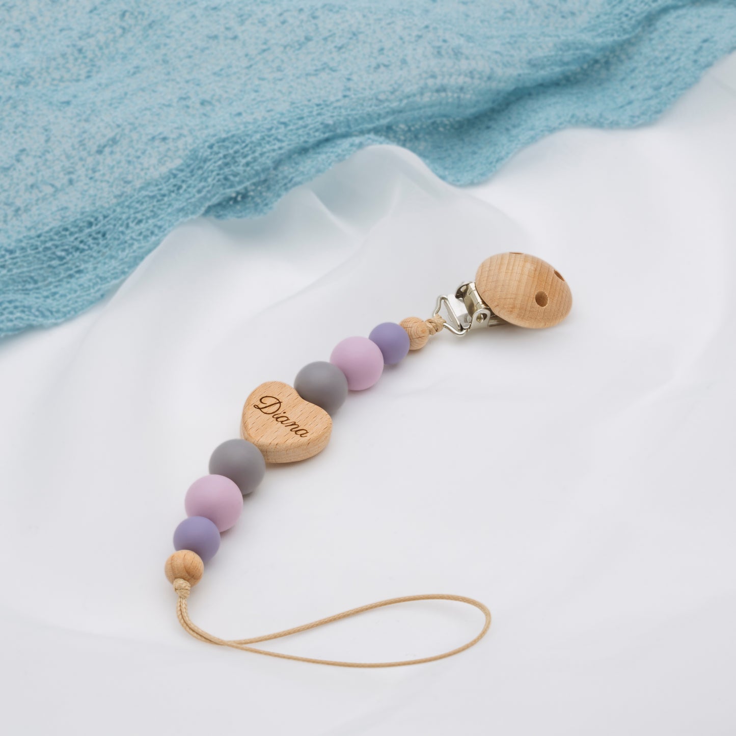 Attache-tétine Bébé Personnalisée