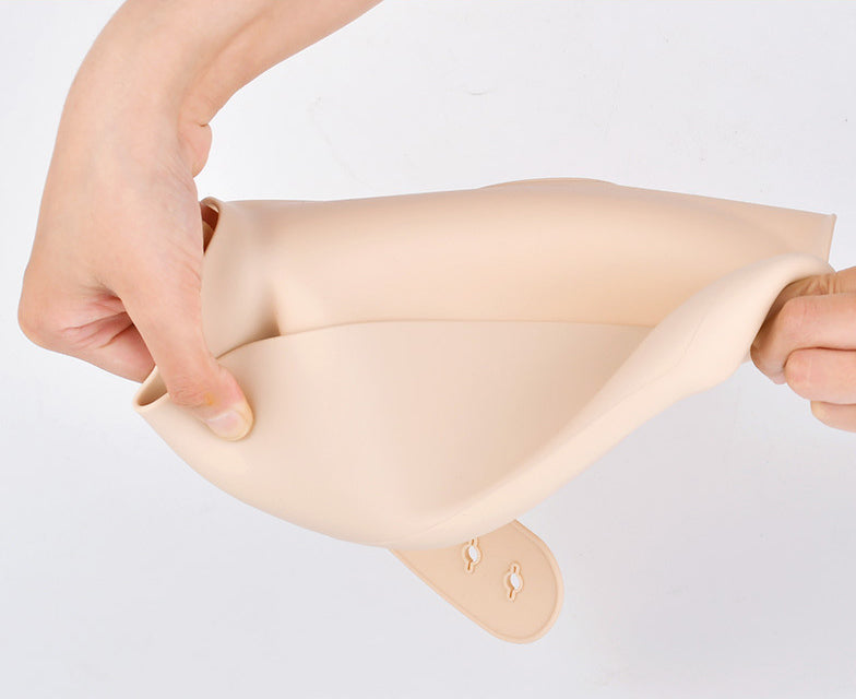 Sac à riz en silicone pour bébé – Bavoir salive imperméable et résistant aux huiles - LylyShop