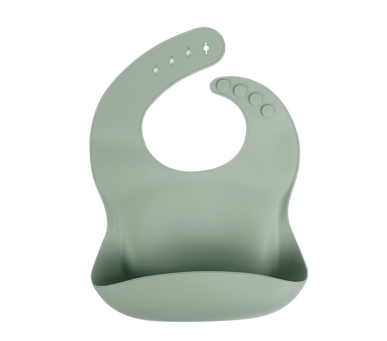 Sac à riz en silicone pour bébé – Bavoir salive imperméable et résistant aux huiles - LylyShop