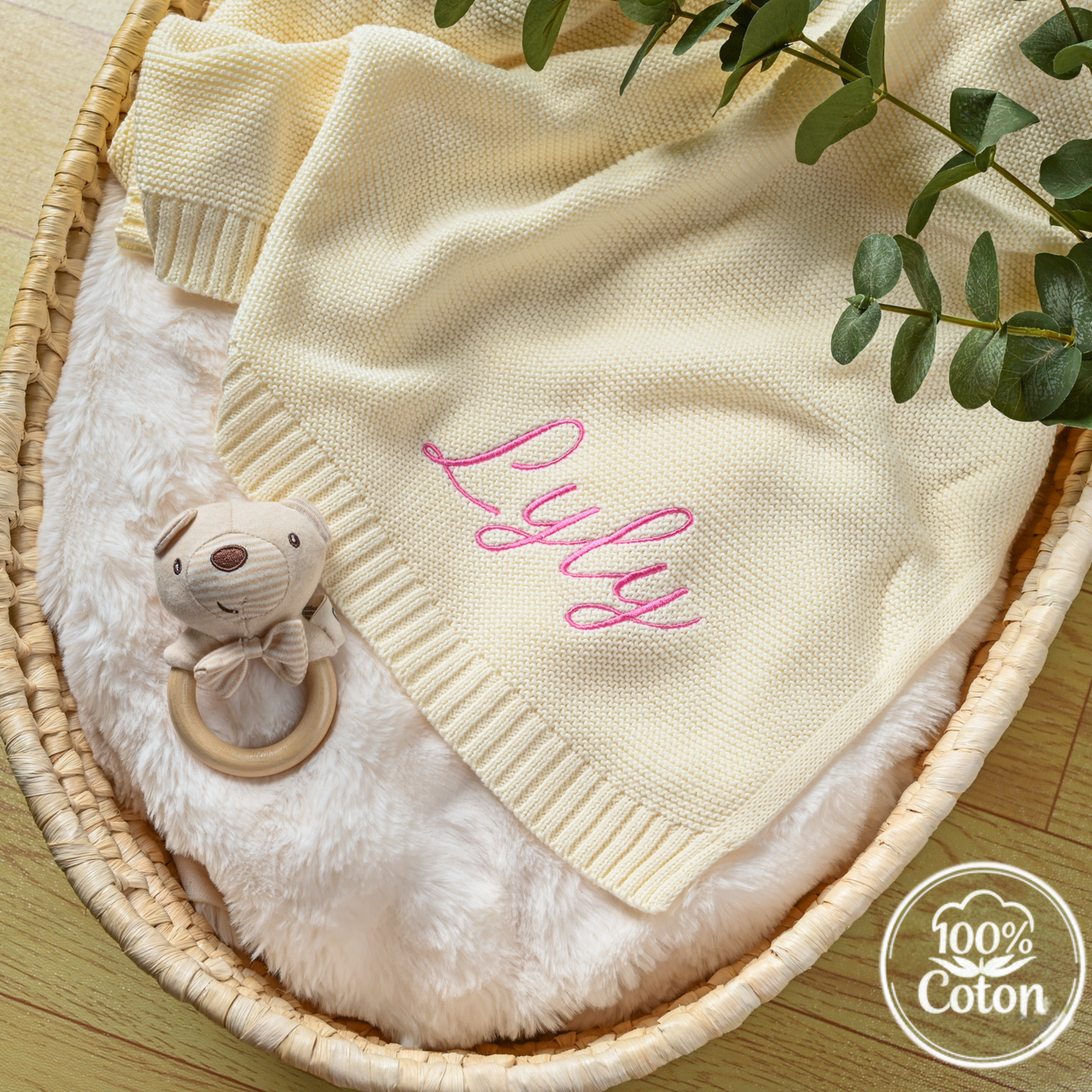 Couverture Bébé Personnalisée