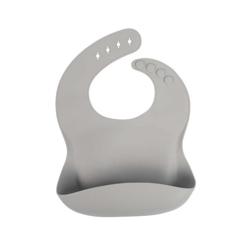 Sac à riz en silicone pour bébé – Bavoir salive imperméable et résistant aux huiles - LylyShop