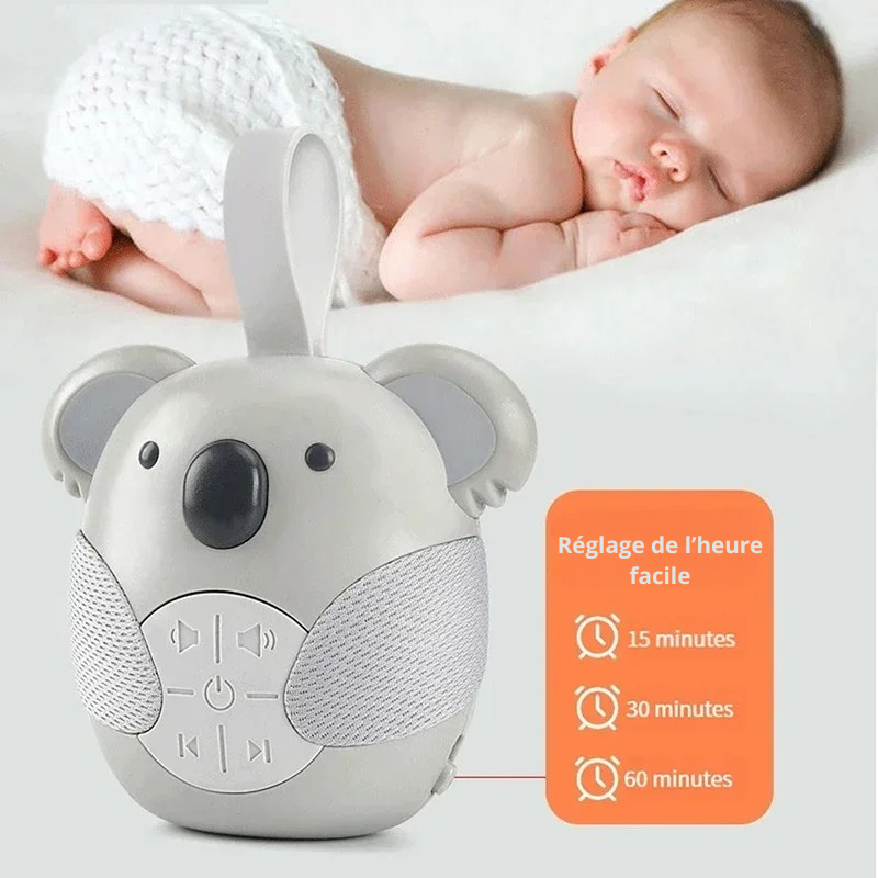 Koala Apaisant – Machine à Bruit Blanc pour Bébé