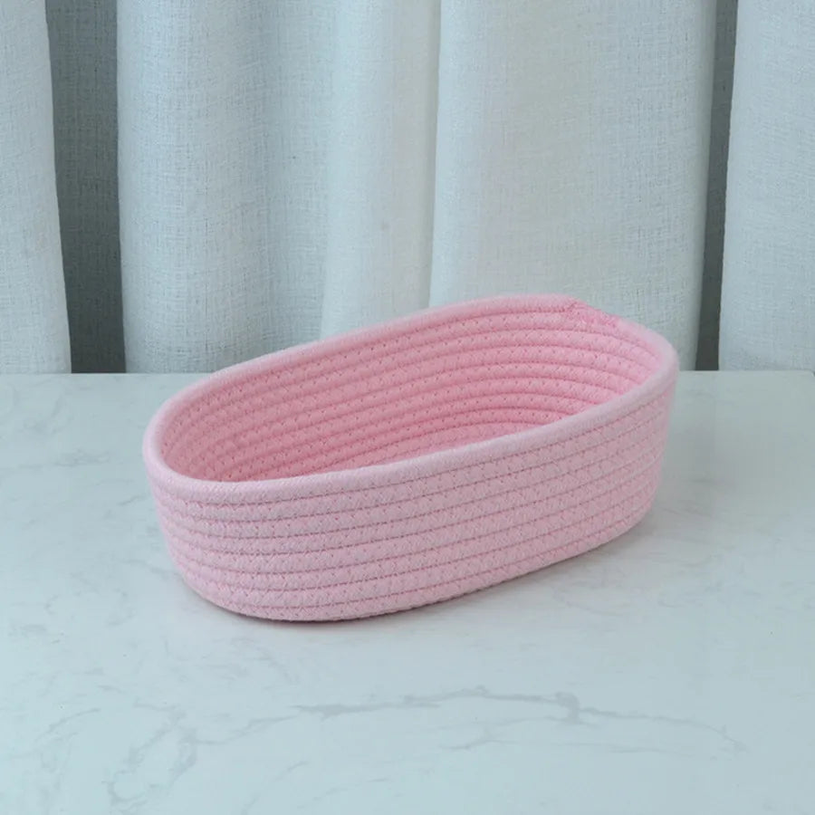 Paniers de Rangement en Tissu Éco-Responsable