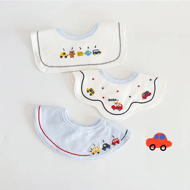 Bavoirs Doux & Stylés pour Bébé - 100% coton