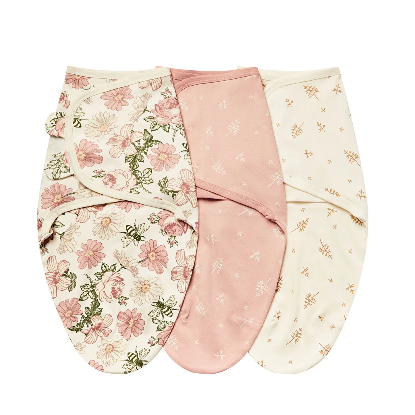 3 Cocons d’Émmaillotage Bébé – 100 % Coton Doux