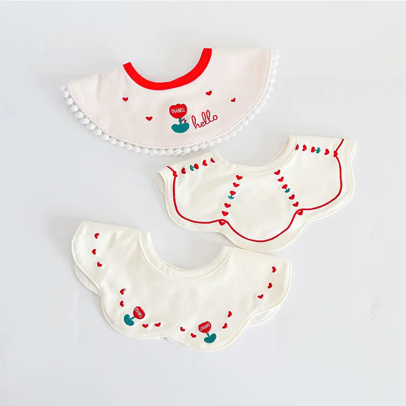 Bavoirs Doux & Stylés pour Bébé - 100% coton