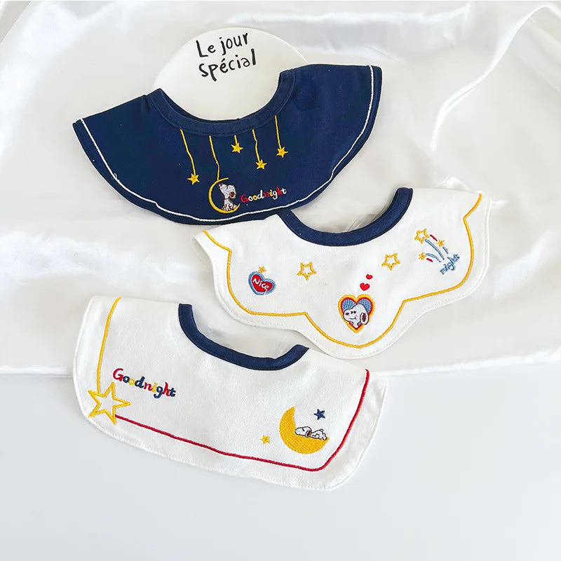 Bavoirs Doux & Stylés pour Bébé - 100% coton