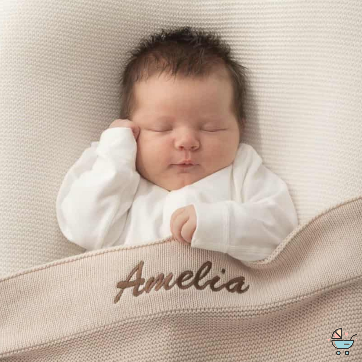 Couverture Douceur Bébé Personnalisée