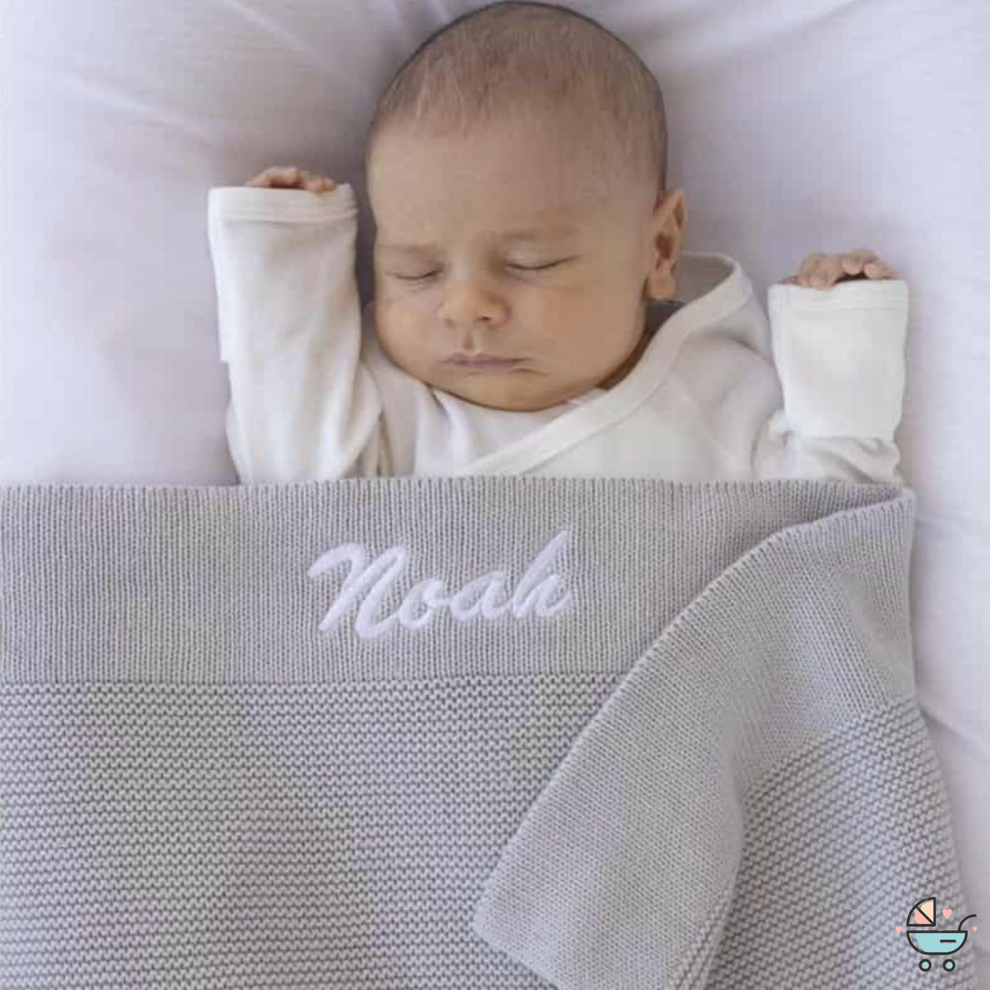 Couverture Douceur Bébé Personnalisée