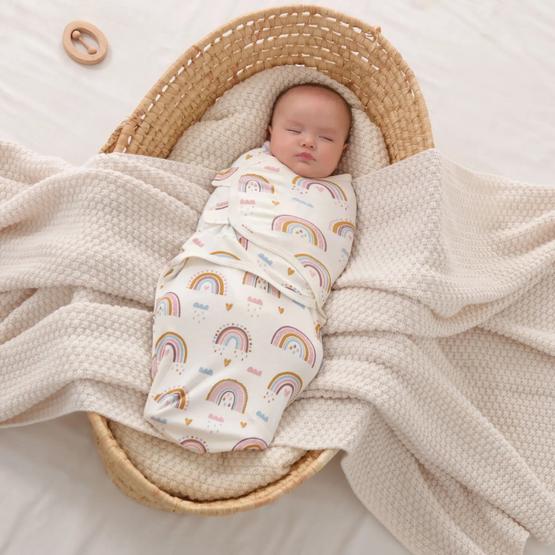 3 Cocons d’Émmaillotage Bébé – 100 % Coton Doux