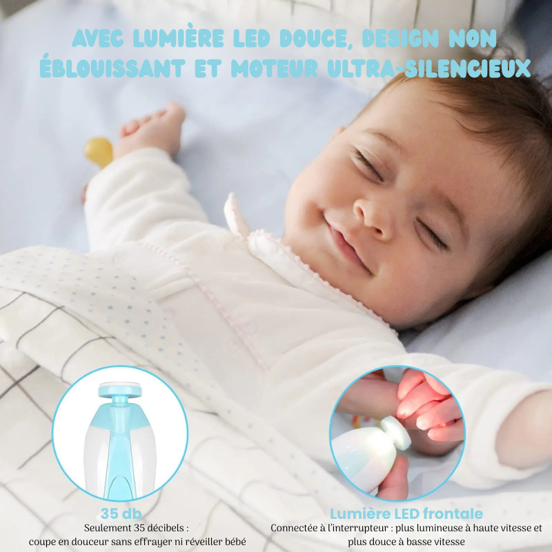 Lime à Ongles Électrique Bébé