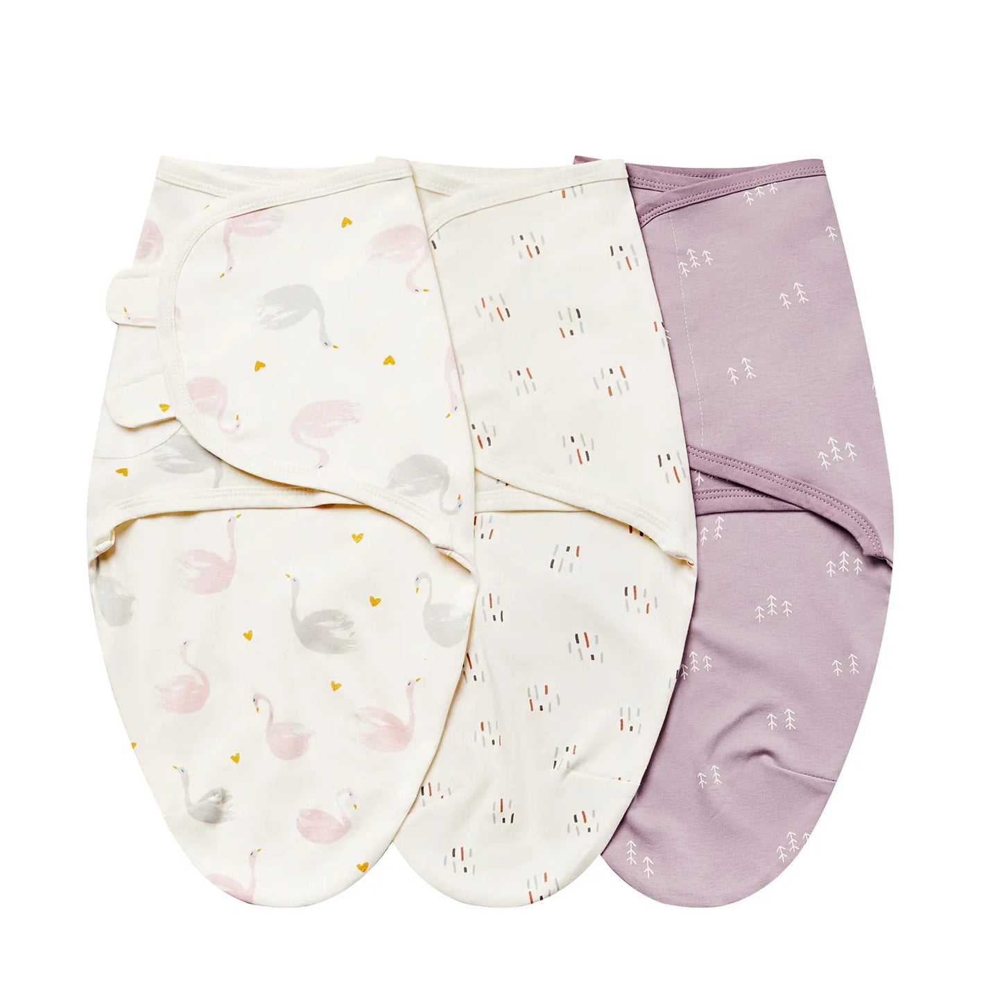 3 Cocons d’Émmaillotage Bébé – 100 % Coton Doux