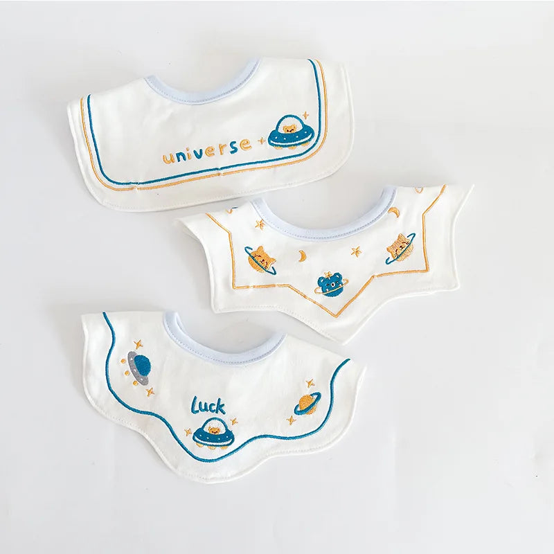 Bavoirs Doux & Stylés pour Bébé - 100% coton
