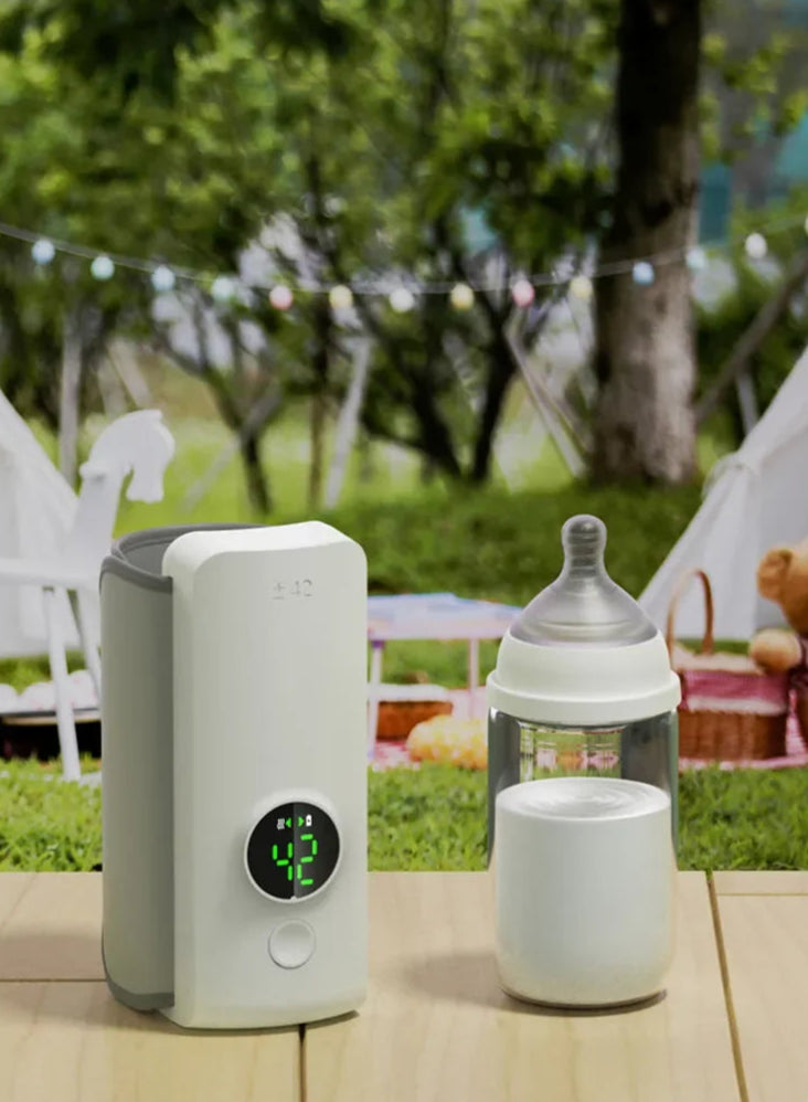 Chauffe-biberon sans fil portable
