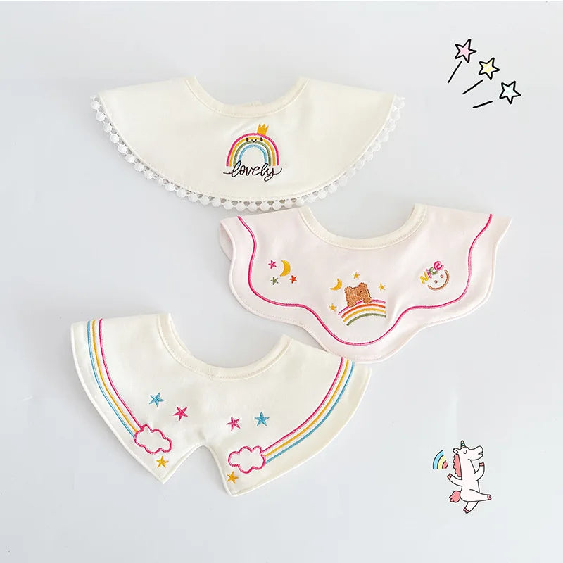 Bavoirs Doux & Stylés pour Bébé - 100% coton