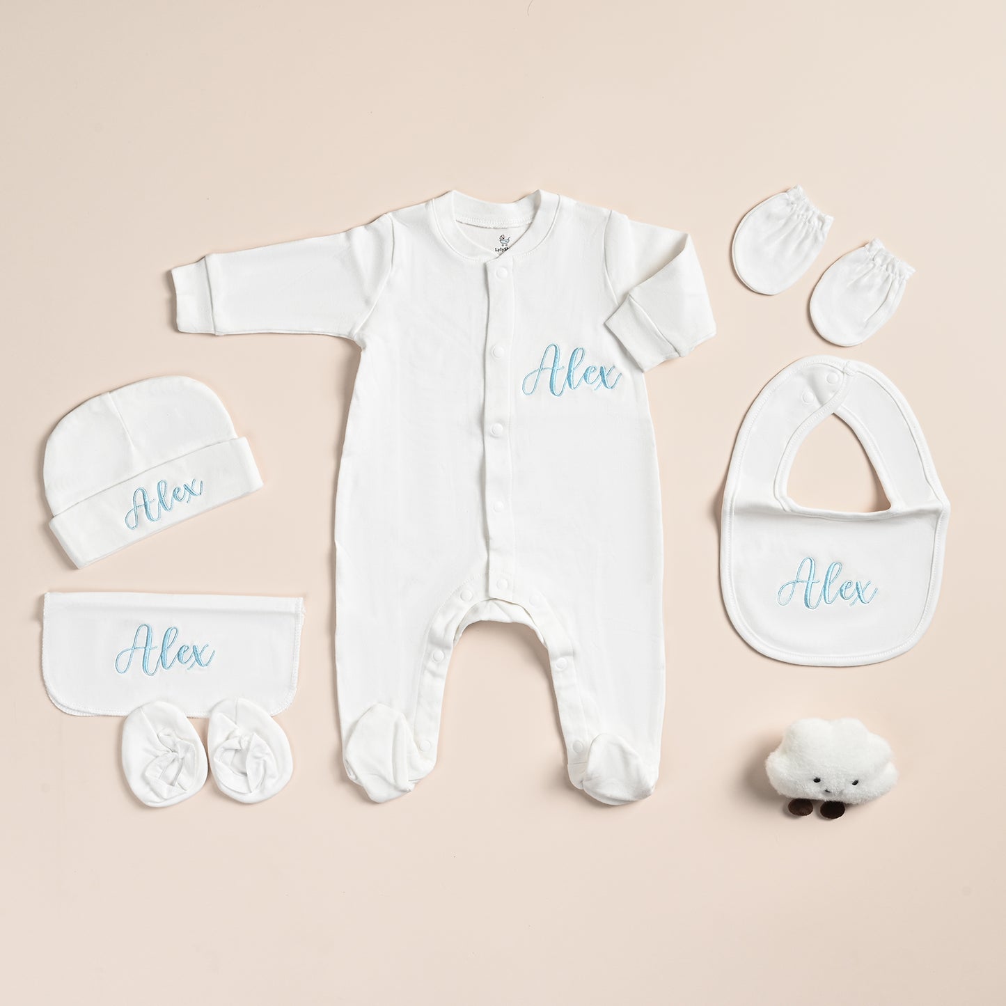 Coffret de Naissance Personnalisé – Idéal pour la Sortie d’Hôpital