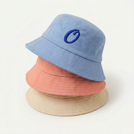 Coffret Chapeau de soleil personnalisé - Initiale brodée