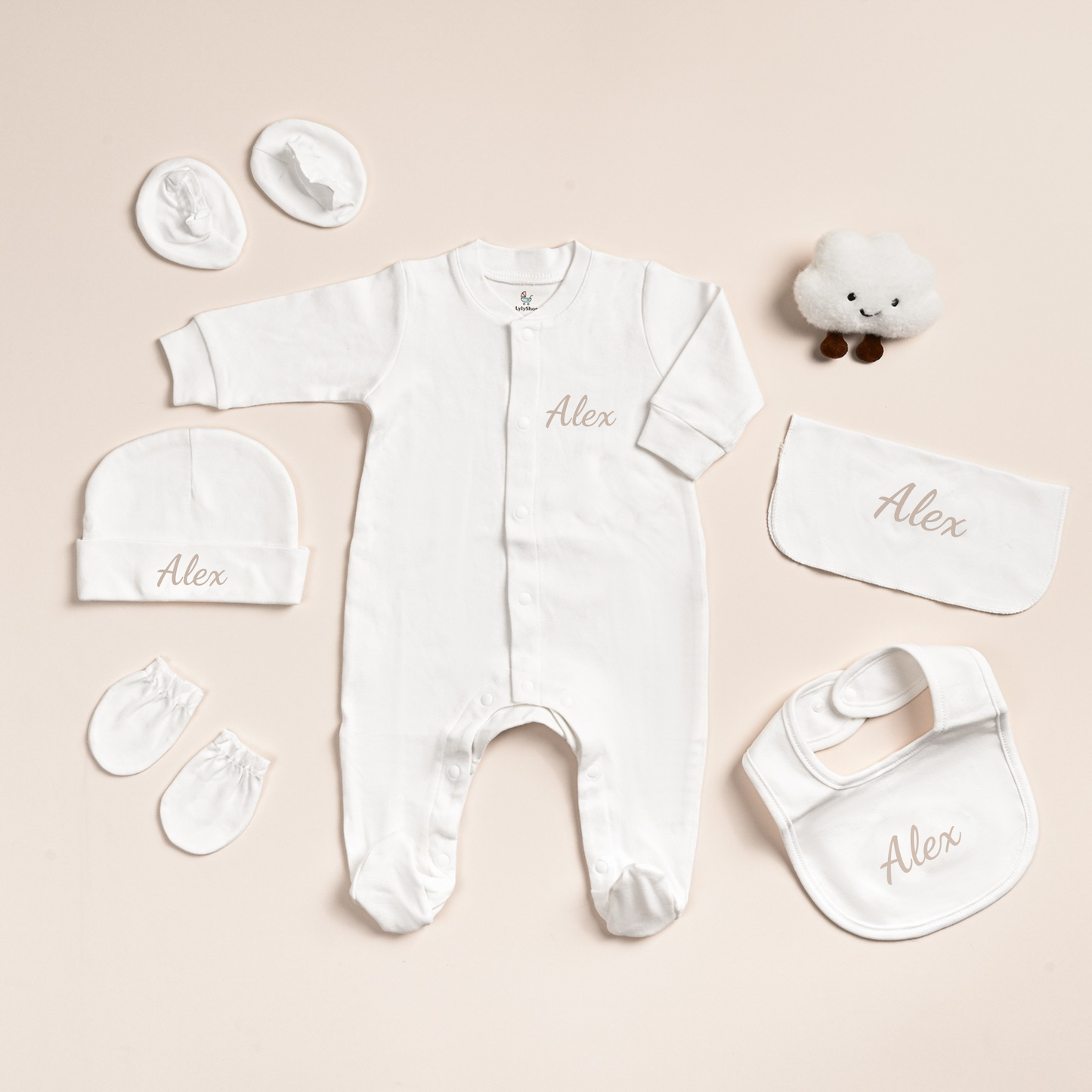 Coffret de Naissance Personnalisé – Idéal pour la Sortie d’Hôpital