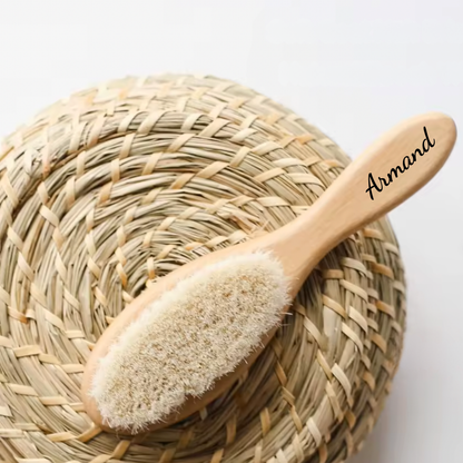 Coffret - Brosse à Cheveux Bébé Personnalisée