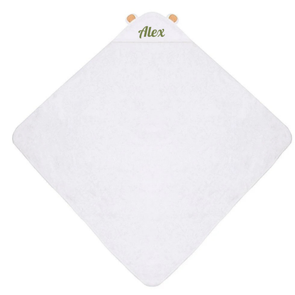 Coffret - Cape de bain Bébé Personnalisée