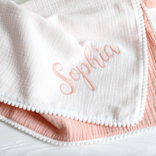 Coffret - Lange Bébé Personnalisé