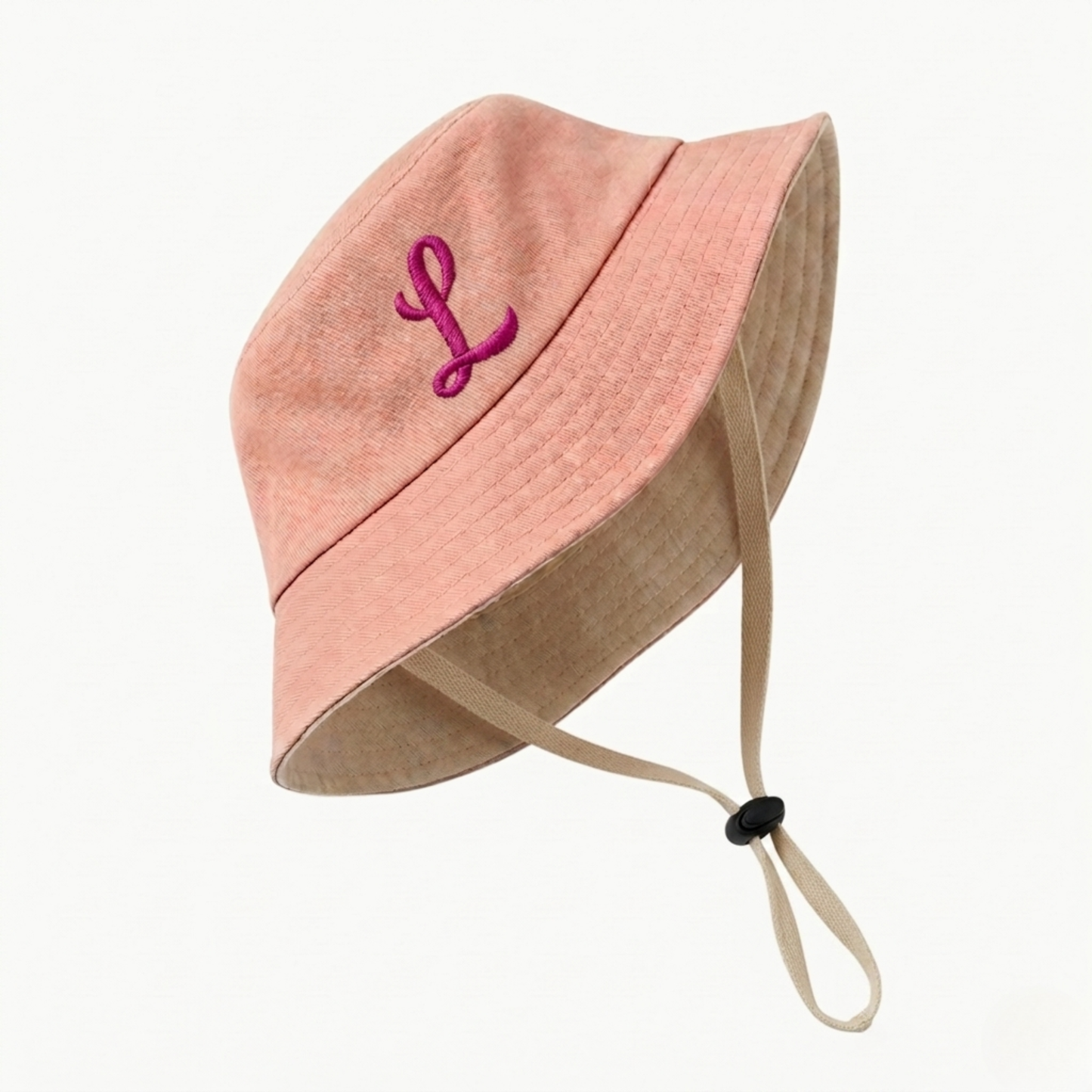 Coffret Chapeau de soleil personnalisé - Initiale brodée