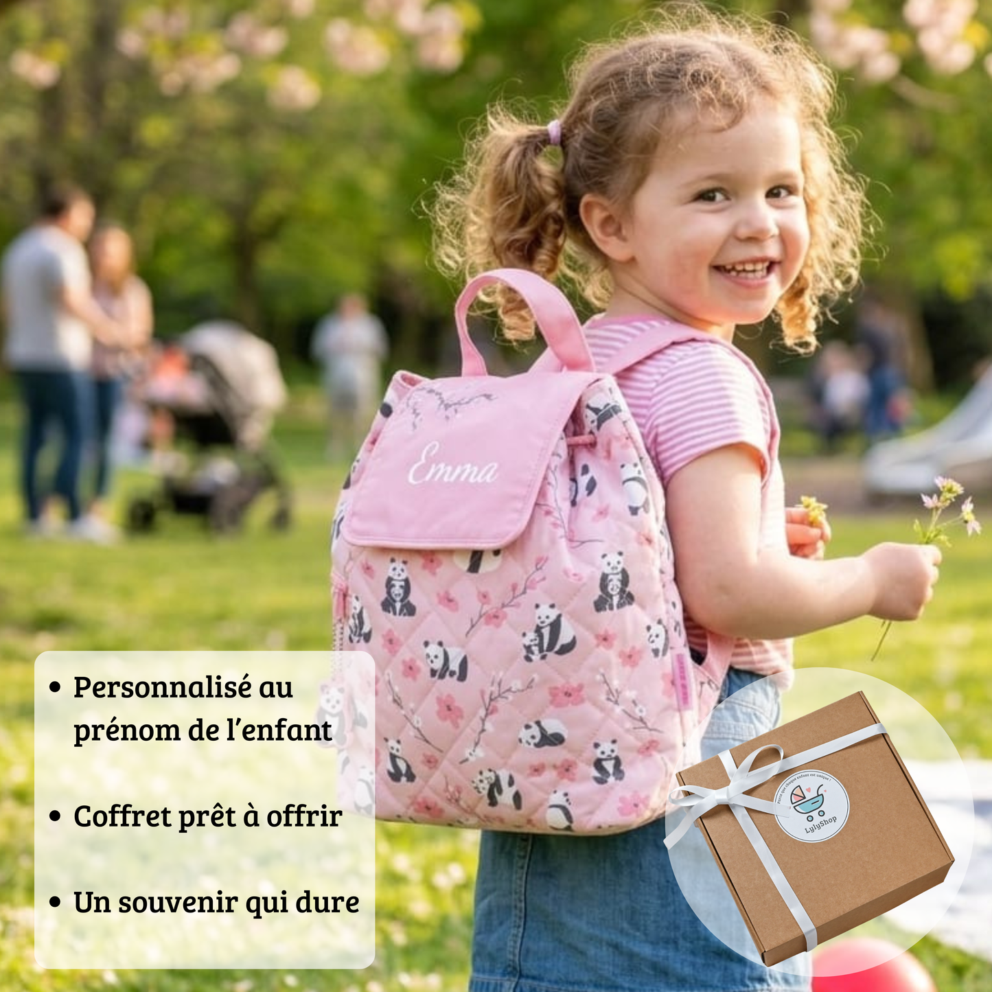 Gift Set - Personalized Children's Backpack