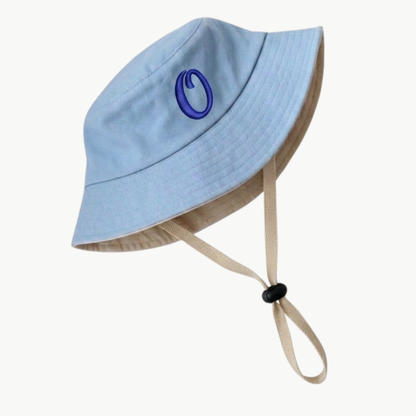 Coffret Chapeau de soleil personnalisé - Initiale brodée