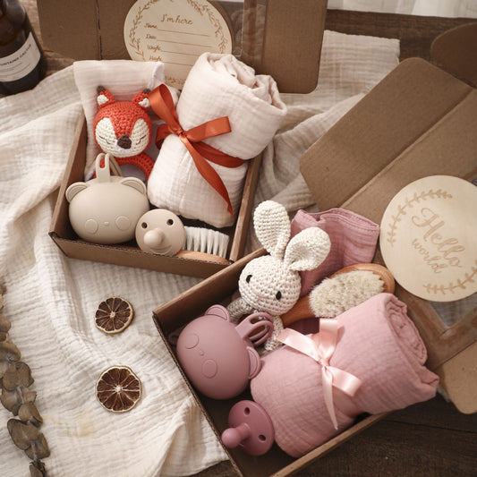 Coffret Cadeau "Pleine Lune" pour Bébé - LylyShop