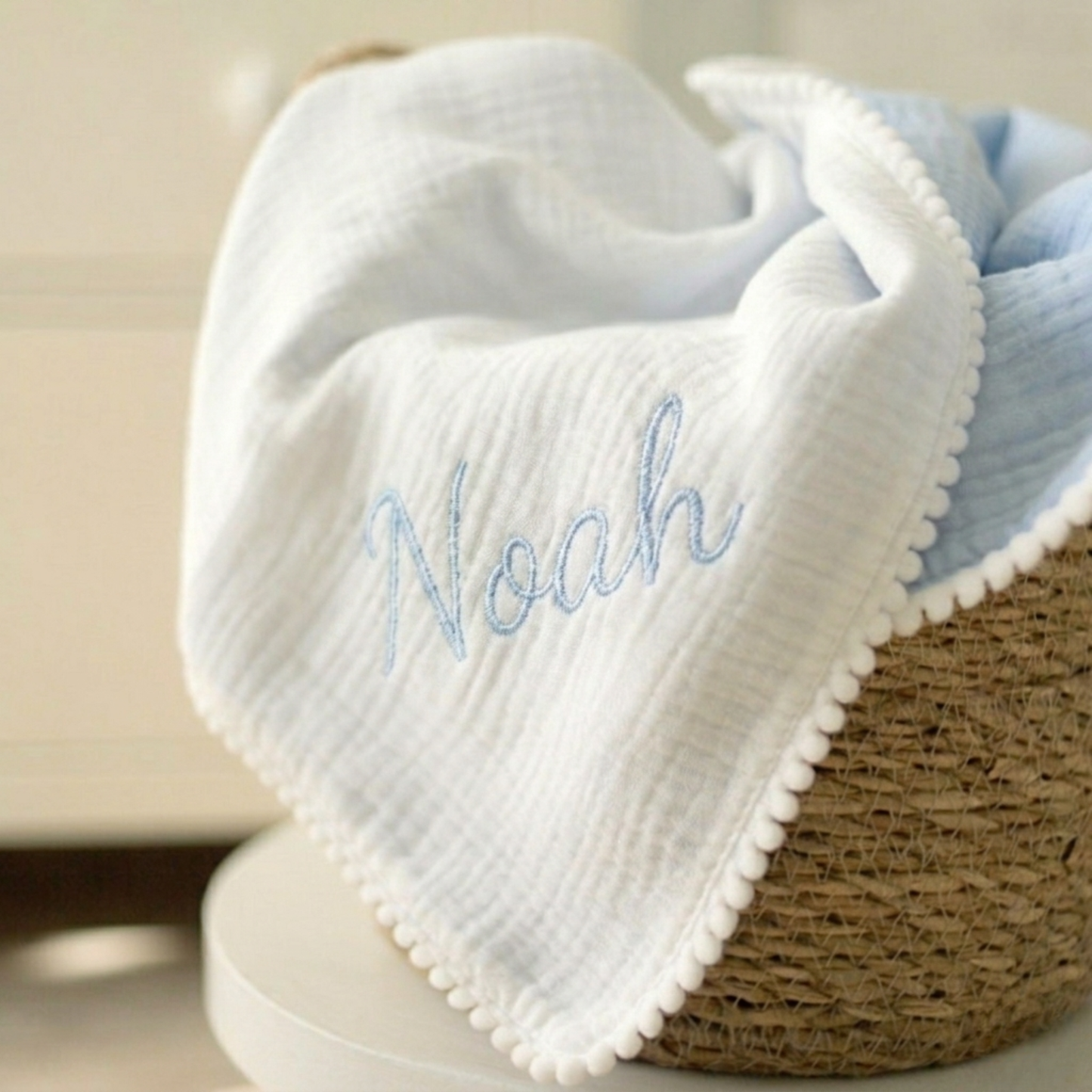 Coffret - Lange Bébé Personnalisé