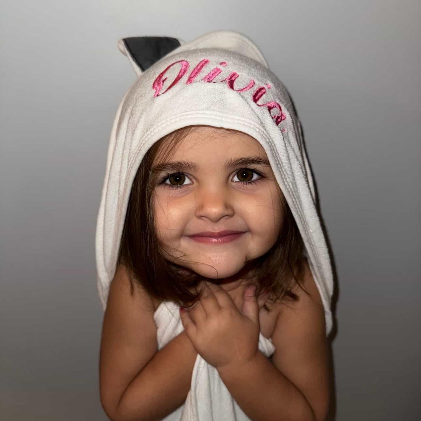 Coffret - Cape de bain Bébé Personnalisée