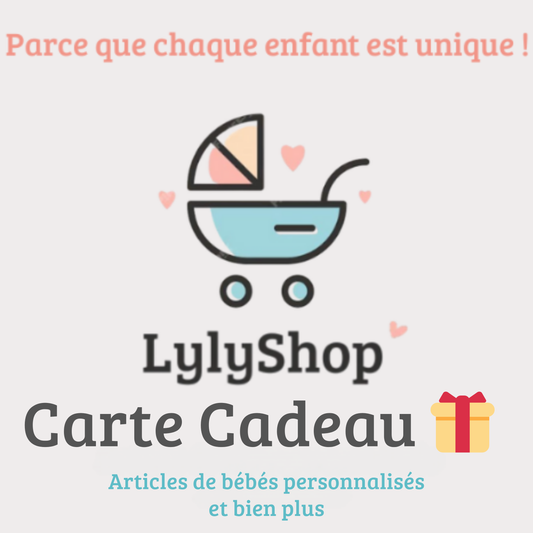Carte cadeau LylyShop