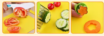 Outils de cuisine Montessori pour Petits Chefs - 13 pcs