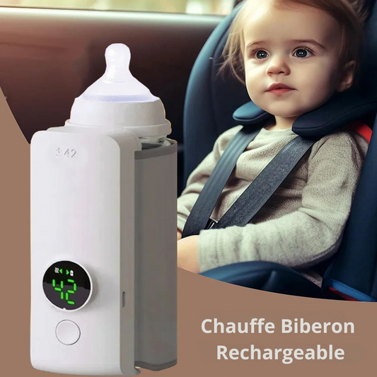 Chauffe-biberon sans fil portable