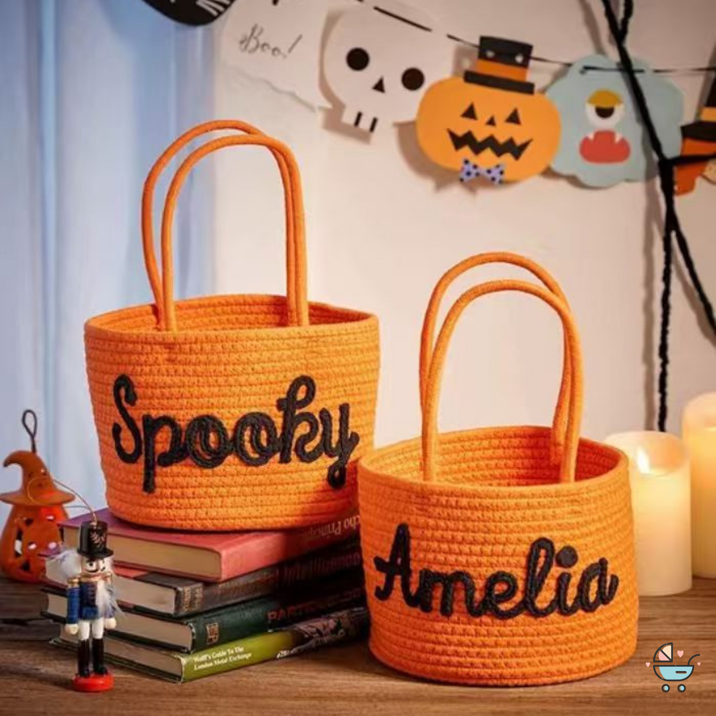 Panier Friandises Halloween Personnalisé