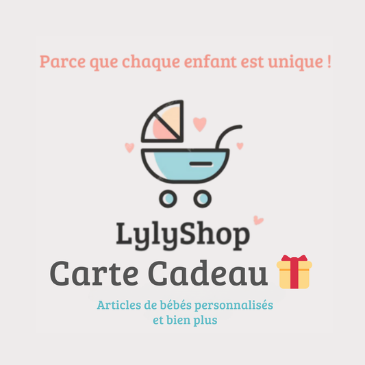 Carte cadeau LylyShop