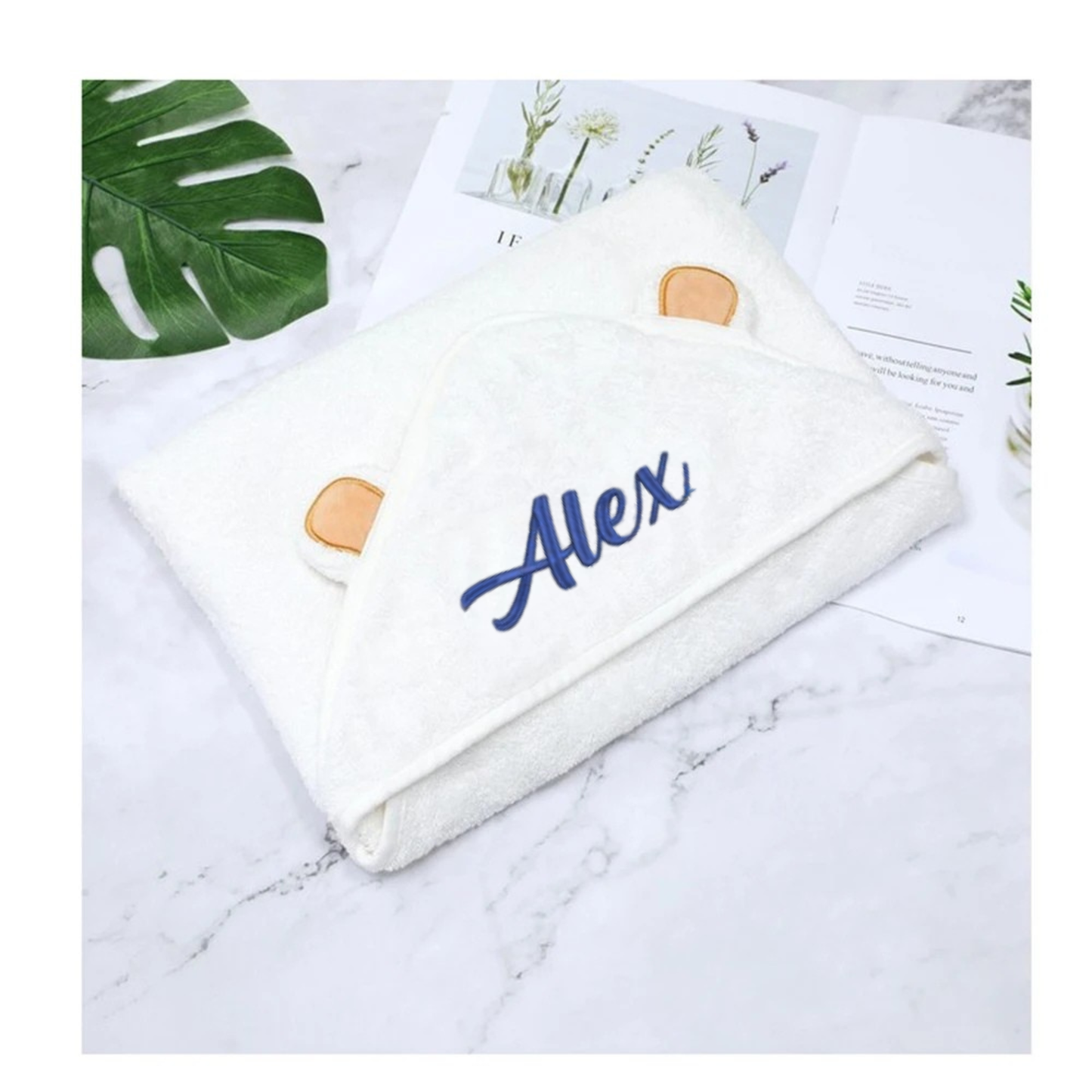 Cape de bain Bébé Personnalisée