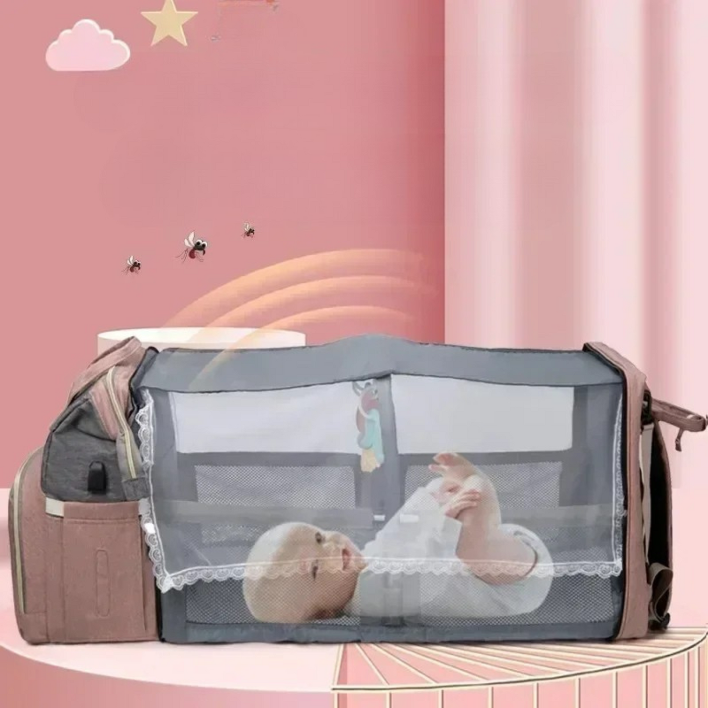 Sac à langer extensible