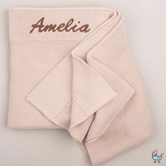 Couverture Douceur Bébé Personnalisée